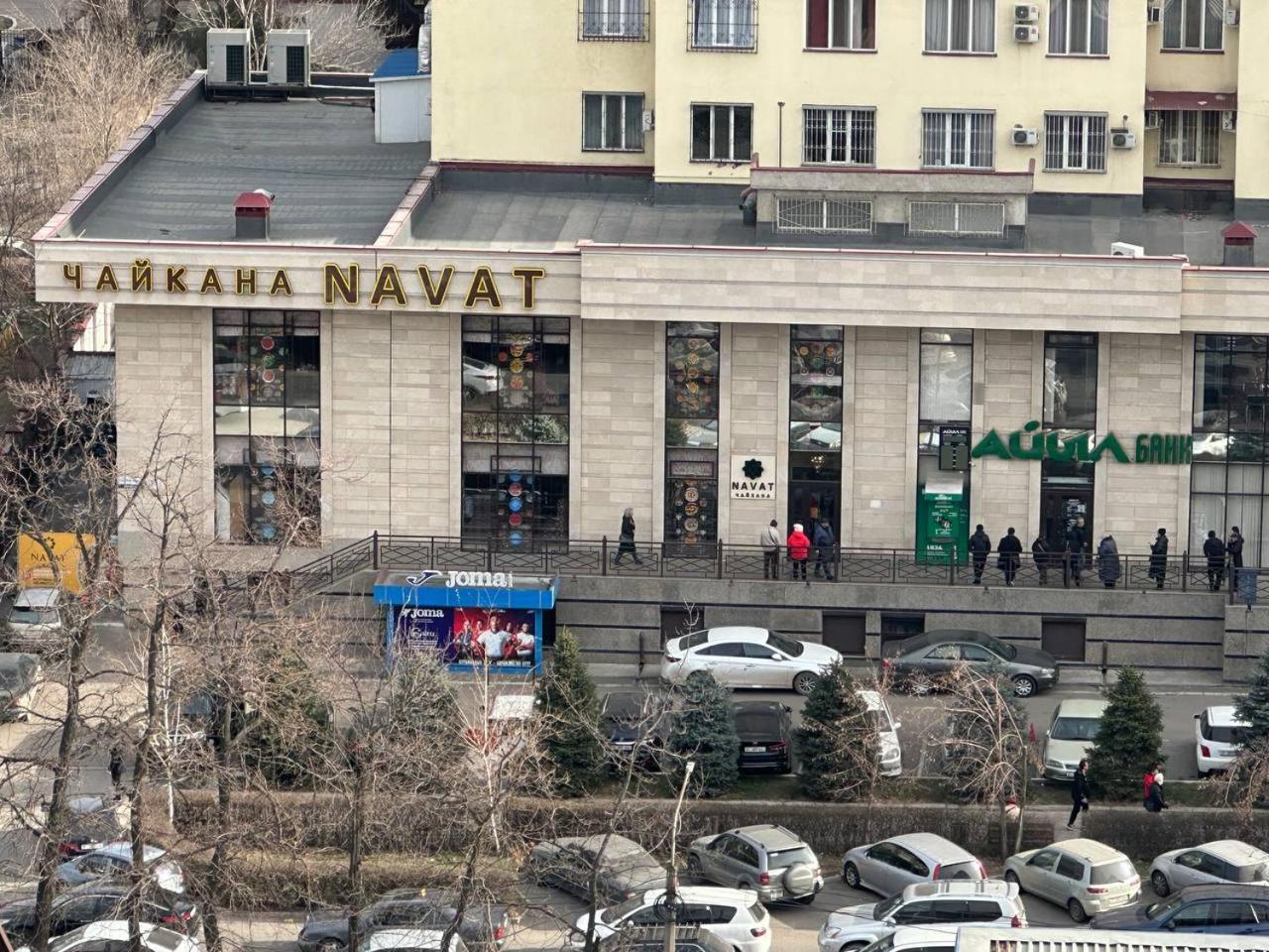 Apartment With City View On Sydykova St. 123 Bishkek Exterior photo