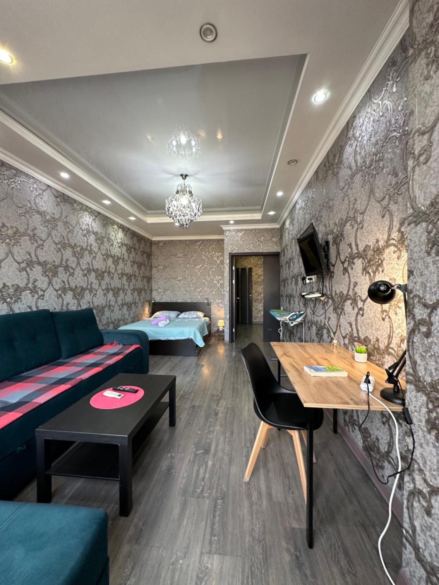 Apartment With City View On Sydykova St. 123 Bishkek Exterior photo