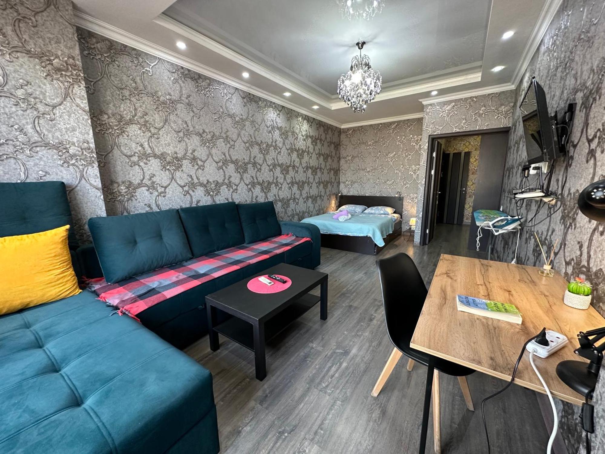 Apartment With City View On Sydykova St. 123 Bishkek Exterior photo